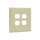 Enerlites 8822O-I Prise double Plaque murale double