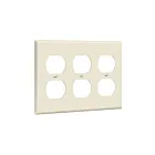 Enerlites 8823-LA Prise double Plaque murale triple