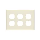 Enerlites 8823M-LA Prise double Plaque murale triple