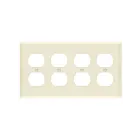 Enerlites 8824M-LA Prise double Plaque murale quadruple