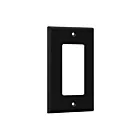 Enerlites 8831-BK Plaque murale décorative/disjoncteur de fuite à un gang