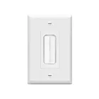 Enerlites 8891-W Multimédia monogroupe à poils ras