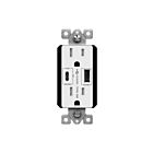 Prises USB de type A/C inviolables livraison 30 W Enerlites 61501-1A1C-PD30-W