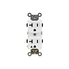 Prise duplex robuste isolée de qualité industrielle 20A Enerlites 62010-W