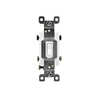 Interrupteur à bascule de qualité résidentielle 15 A Enerlites 84150-W