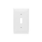 Plaque murale à un groupe avec interrupteur à bascule Enerlites 8811M-W