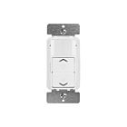 Capteur de mouvement PIR avec interrupteur mural variateur LED Enerlites DWODS-120-W