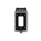 Housse extérieure résistante aux intempéries pour décorateur/prise GFCI Enerlites IUC1HV-D