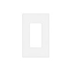 Plaque murale décorative sans vis/GFCI pour un groupe taille moyenne Enerlites SI8831M-W