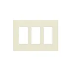 Enerlites SI8833-LA Plaque murale trois gang sans vis pour décorateur/disjoncteur de fuite à la terre