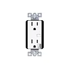 Enerlites ZW15R-N-W 15A 120V Blanc Réceptacle