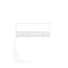 High bay rectangulaire LED Eralux AE-IL-TTE blanc