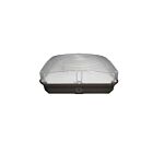 Luminaire canopy d'extérieur LED Eralux AE-OD-GC brun