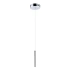 ET2 Lighting E10001-PC Flute 1-Lumière 1W Chrome poli Suspendu