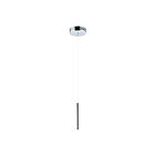 ET2 Lighting E10001-PC Flute 1-Lumière 1W Chrome poli Suspendu