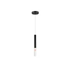 ET2 Lighting E11020-95BK Diaphane 1-Lumière 5W Noir Suspendu