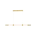 ET2 Lighting E11056-01TVGLD Travertine 3-Lumières 27W Travertin/Or Suspendu