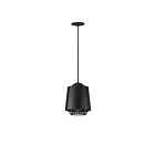 ET2 Lighting E11390-BKGLD Phoenix 1-Lumière 9W Noir/Or Suspendu