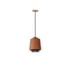 ET2 Lighting E11390-BRKBK Phoenix 1-Lumière 9W Brique/Noir Suspendu