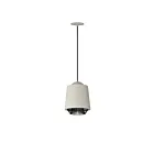 ET2 Lighting E11390-GYBK Phoenix 1-Lumière 9W Gris/Noir Suspendu