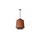 ET2 Lighting E11392-BRKBK Phoenix 1-Lumière 9W Brique/Noir Suspendu