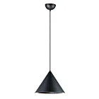 ET2 Lighting E20084-BK Abyss 1-Lumière 30W Noir Suspendu