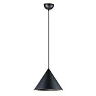 ET2 Lighting E20084-BK Abyss 1-Lumière 30W Noir Suspendu