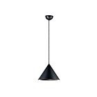 ET2 Lighting E20084-BK Abyss 1-Lumière 30W Noir Suspendu