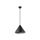 ET2 Lighting E20086-BK Abyss 1-Lumière 38W Noir Suspendu