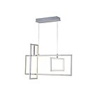 ET2 Lighting E20356-SN Link 3-Lumières 120W Nickel satiné Suspendu