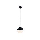 ET2 Lighting E20361-92BK Half Moon 1-Lumière 9W Noir Suspendu