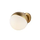 ET2 Lighting Half Moon E20369-92MG 1-Lumière Or métallique 9W Applique murale LED
