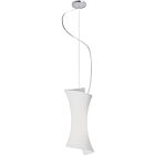 ET2 Lighting E20420-09 Conico 1-Lumière 60W Nickel satiné Suspendu