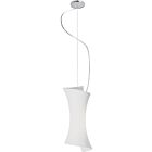 ET2 Lighting E20420-09 Conico 1-Lumière 60W Nickel satiné Suspendu