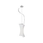 ET2 Lighting E20420-09 Conico 1-Lumière 60W Nickel satiné Suspendu