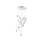 ET2 Lighting E20656-91PC Bobble 16-Lumières 24W Chrome poli Suspendu