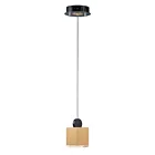 ET2 Lighting E20860-75BKGLD Nob 1-Lumière 5W Noir/Or Suspendu