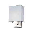 ET2 Lighting Edinburgh E21080-01SN 12W Nickel satiné Applique murale d'extérieur LED