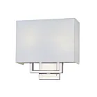 ET2 Lighting Edinburgh E21081-01SN 20W Nickel satiné Applique murale d'extérieur LED