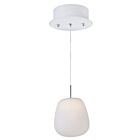 ET2 Lighting E21121-11WT Puffs 1-Lumière 4.8W Blanc Suspendu
