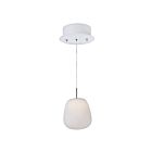 ET2 Lighting E21121-11WT Puffs 1-Lumière 4.8W Blanc Suspendu
