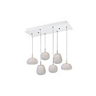ET2 Lighting E21124-11WT Puffs 1-Lumière 28.8W Blanc Suspendu