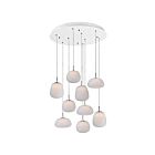 ET2 Lighting E21127-11WT Puffs 1-Lumière 43W Blanc Suspendu