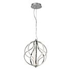 ET2 Lighting E21172-PC Aura 1-Lumière 32.5W Chrome poli Suspendu