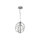 ET2 Lighting E21172-PC Aura 1-Lumière 32.5W Chrome poli Suspendu