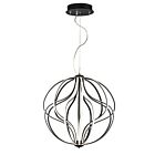 ET2 Lighting E21178-BK Aura 1-Lumière 149W Noir Suspendu