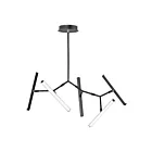 ET2 Lighting E21244-BK Robotica 5-Lumières 35W Noir Suspendu