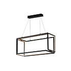 ET2 Lighting E21266-BK Penrose 1-Lumière 108W Noir Suspendu