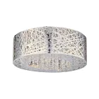 ET2 Lighting Inca E21301-10PC 9-Lumières 360W Chrome poli Plafonnier LED