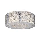 ET2 Lighting Inca E21301-10PC 9-Lumières 360W Chrome poli Plafonnier LED